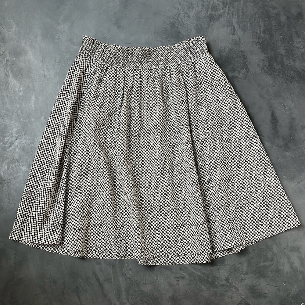 Eileen Fisher Bandhini Cotton Full Skirt